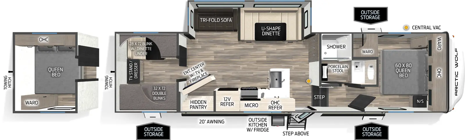 Arctic Wolf 285OPT Floorplan